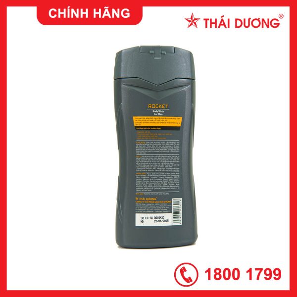 SỮA TẮM ROCKET DÀNH CHO NAM GIỚI (300ML) - Sao Thái Dương