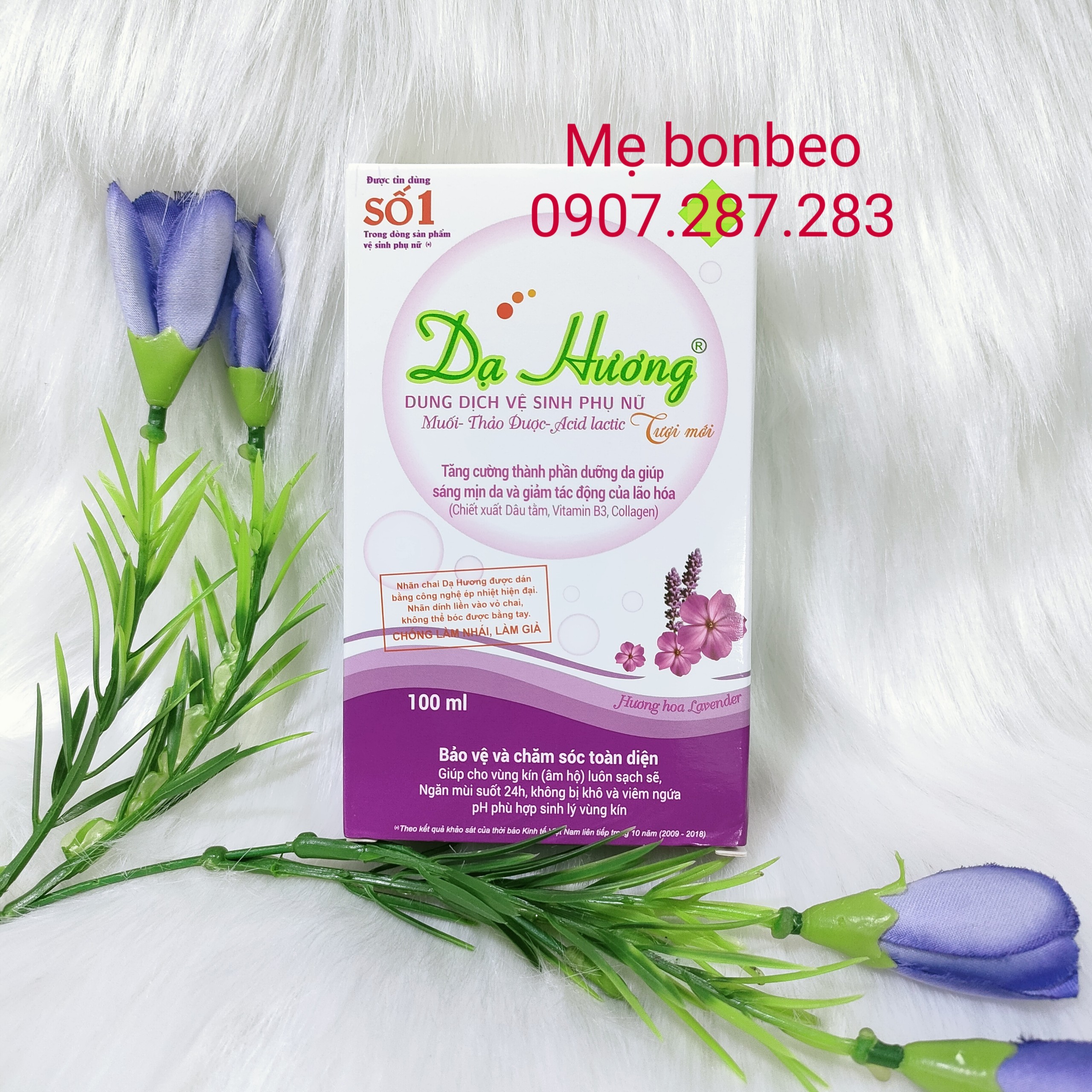 Dung Dịch Vệ Sinh Phụ Nữ Dạ Hương Lavender 100ml