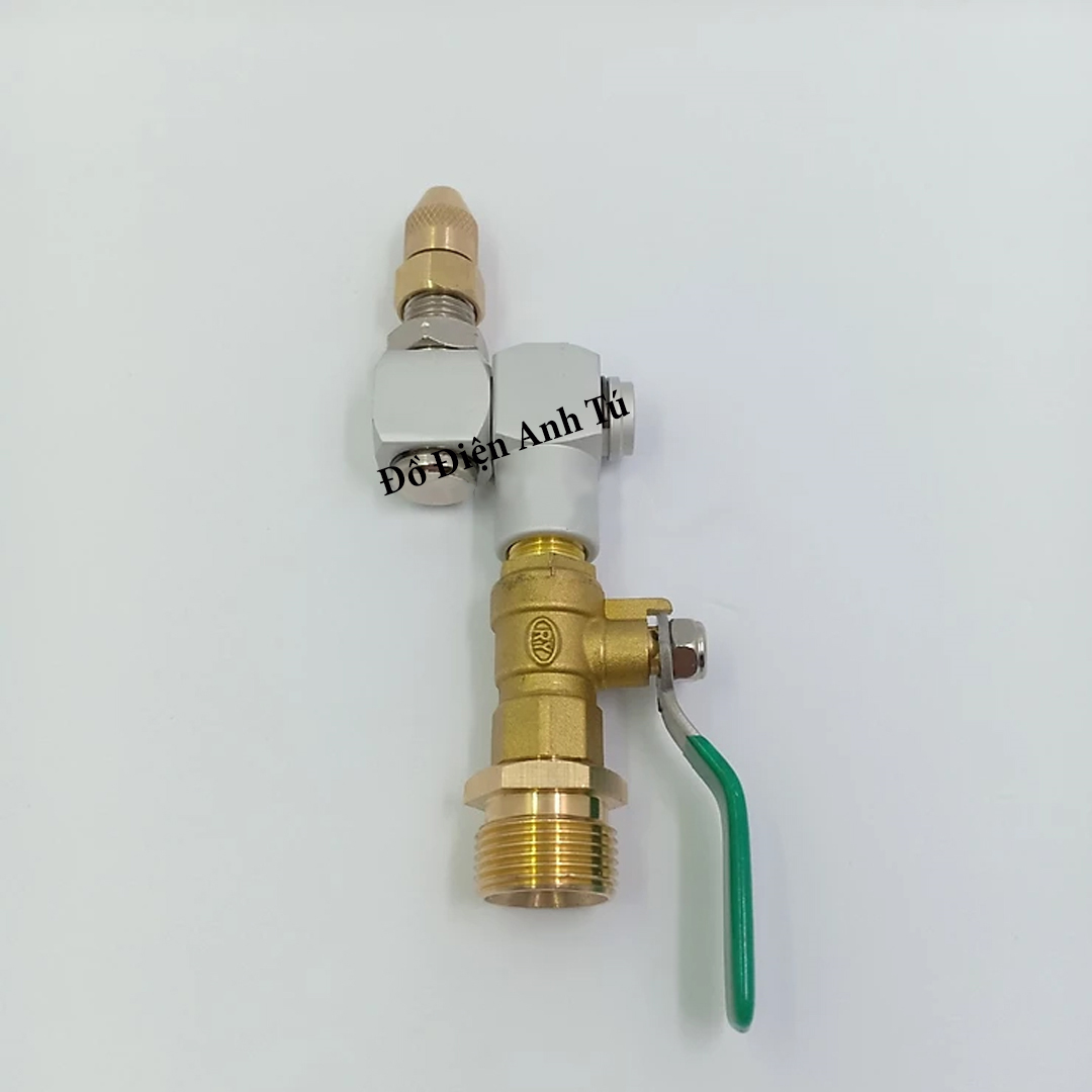 Đầu béc rửa máy lạnh điều hòa ren 22mm (đầu chỉnh được 360 độ)