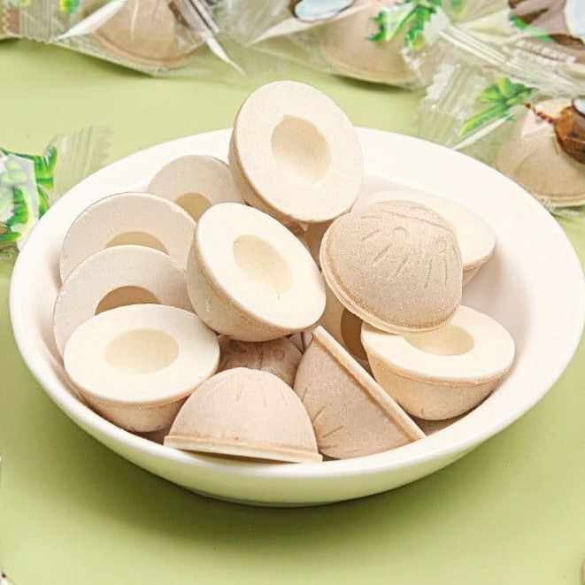 1 KG- Kẹo sakura dừa giòn thơm ngon