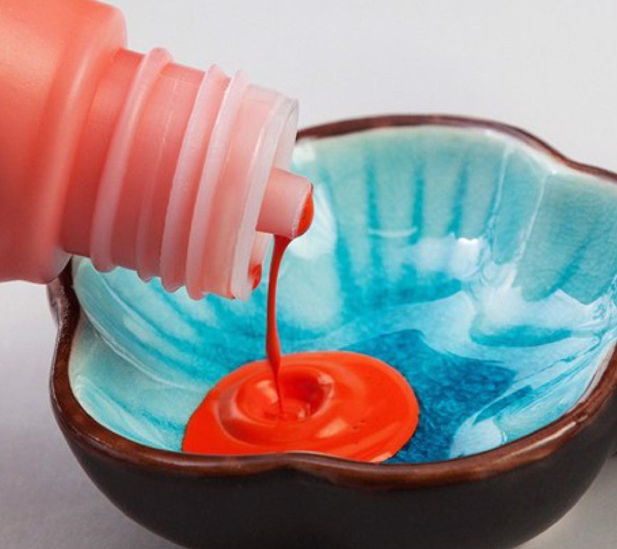 Mực Màu - Mực Đỏ, Mực Vàng