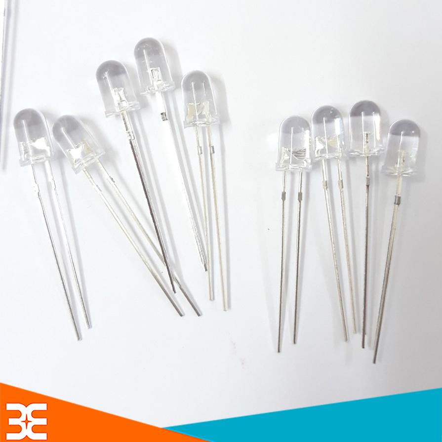 Gói 100 Con Led Đơn Siêu Sáng 5mm - Đỏ