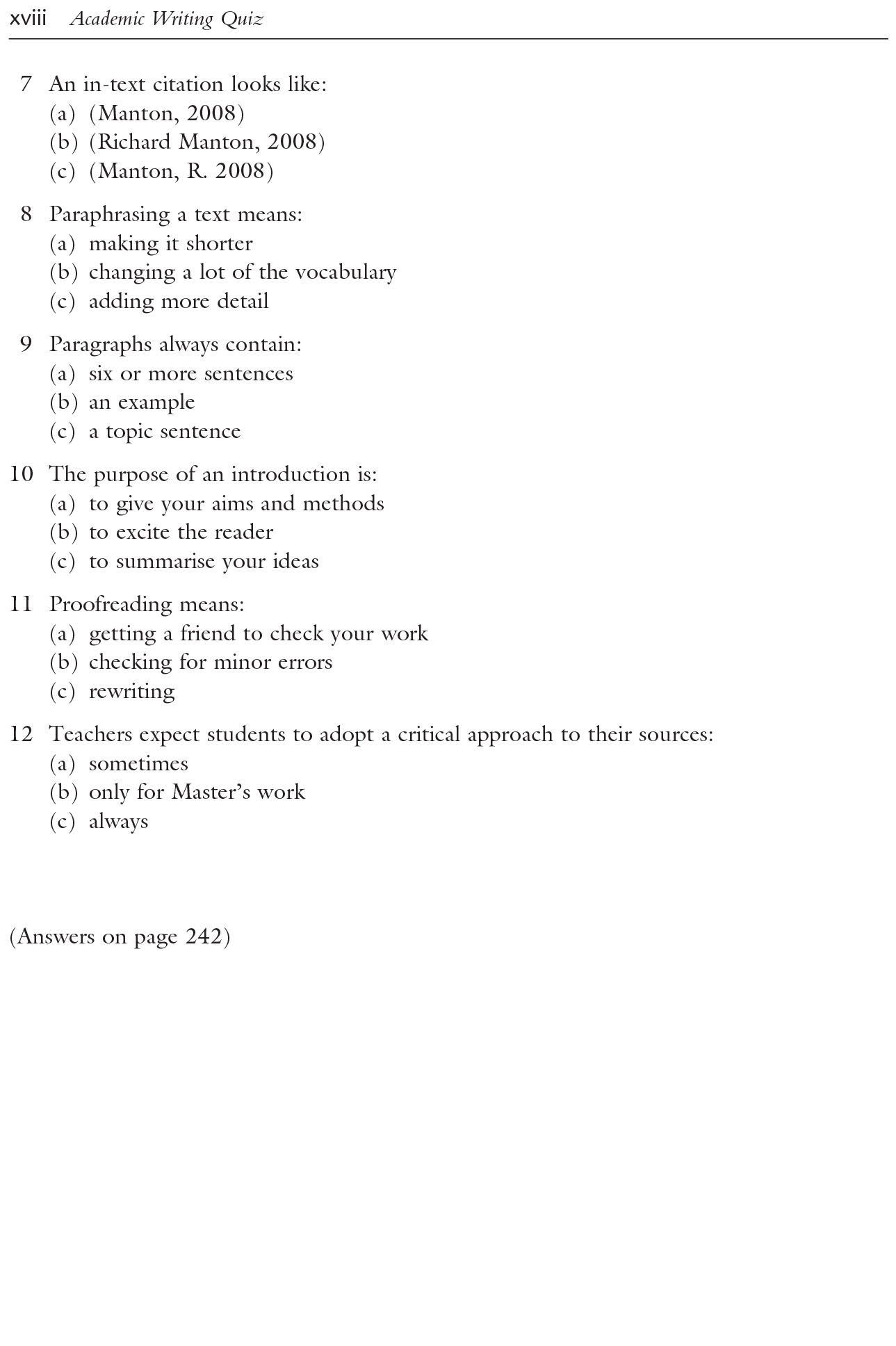 Academic Writing A Handbook for International Students by Stephen Bailey (Sách đen trắng)