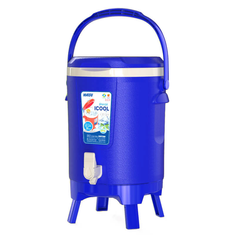 Bình nhựa giữ nhiệt 6l, 8l, 10l, 14l, 20l có vòi duy tân