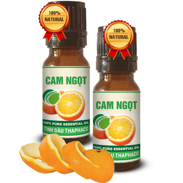 Tinh Dầu Cam Ngọt Tươi Mát 10ml Thaphaco