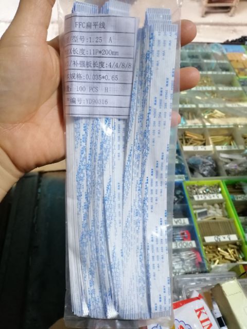 5c dây cáp tín hiệu dài 20cm 11 chân cỡ 1.25mm
