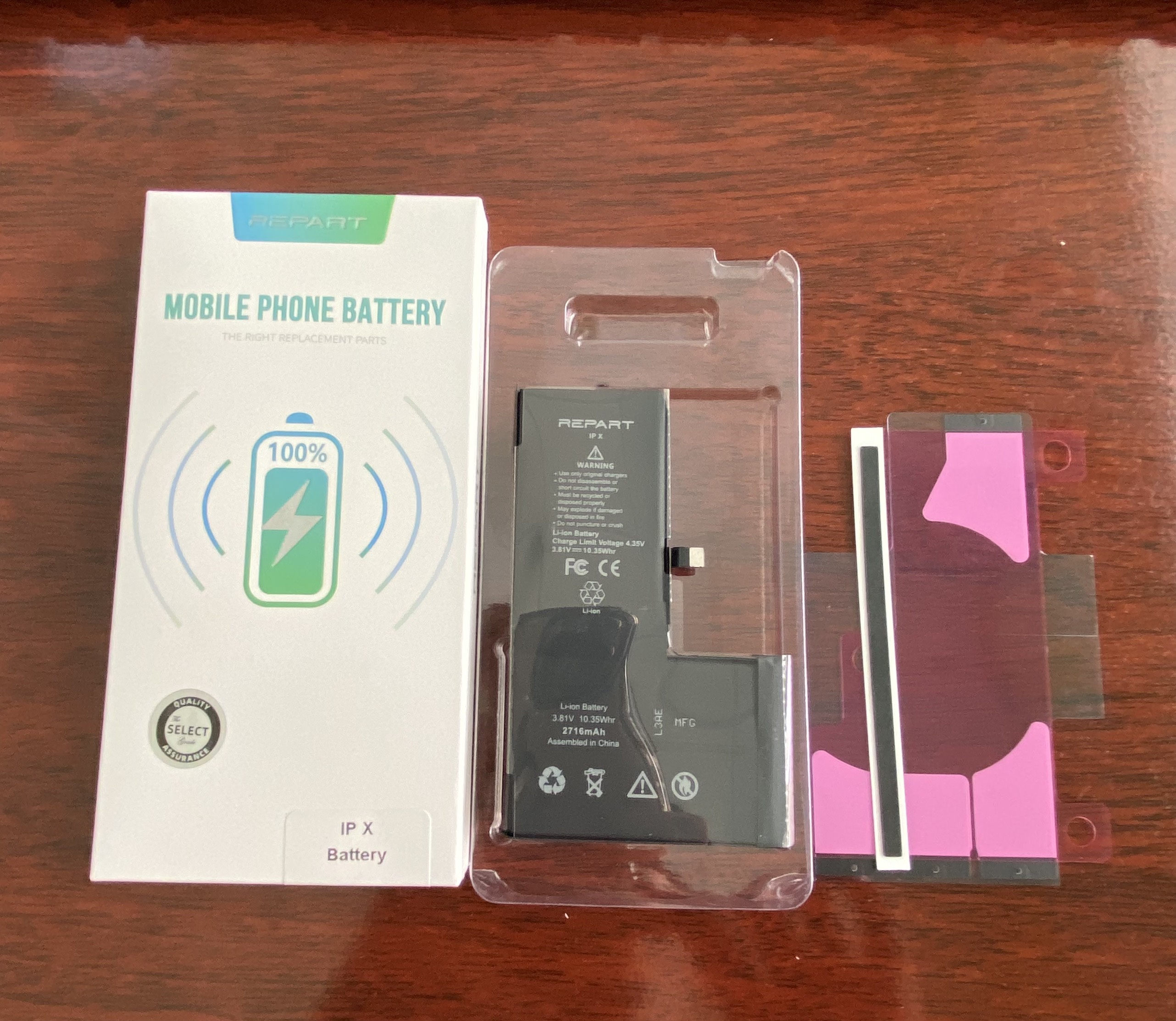 Pin thay thế iphone X  REPART