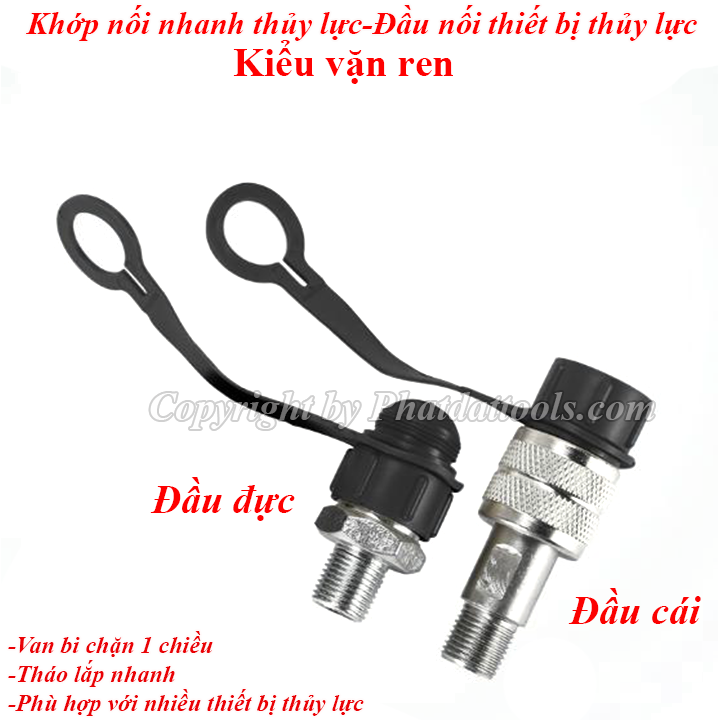Đầu nối nhanh thủy lực