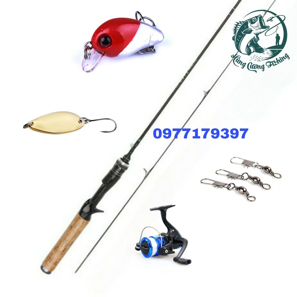 Bộ cần câu lure ul ngọn đặc siêu dẻo ??giá siêu mềm tặng kèm phụ kiện chất lượng ??bộ cần câu lure ul giá rẻ