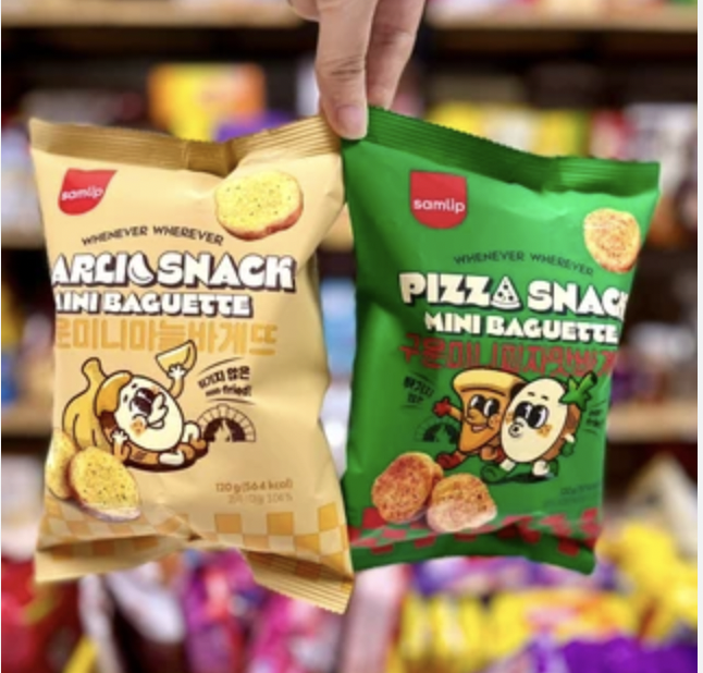 Bánh Mì Bơ Tỏi Garlic Snack Hàn Quốc