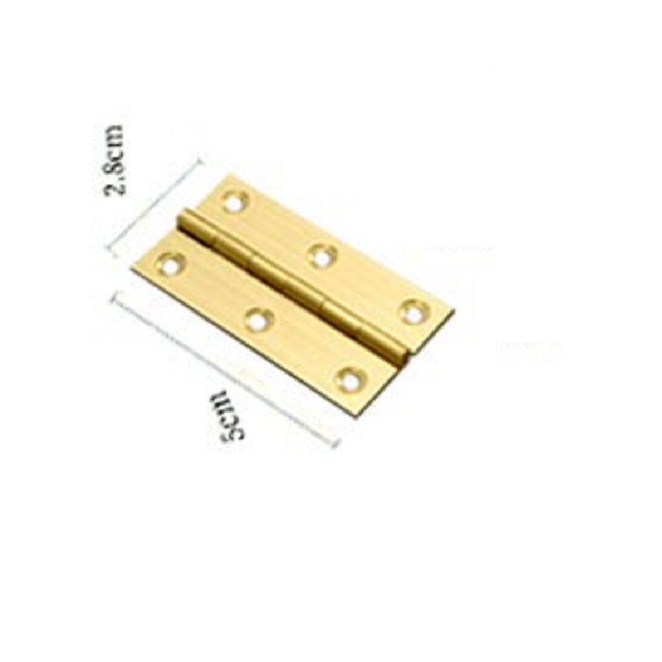 bản lề cửa Lá đồng thau 100% ( 5 cm - 6 cm )