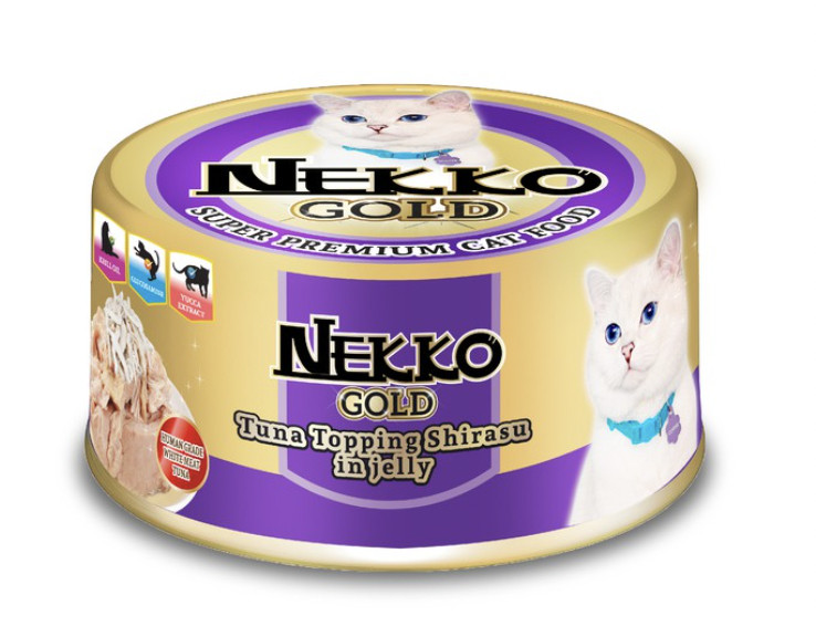 PATE NEKKO GOLD CAO CẤP THỨC ĂN ƯỚT CHO MÈO Lon 85g
