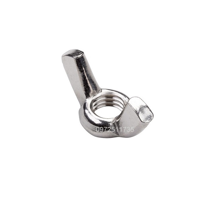 Tán chuồn inox- ecu tai hồng inox m4/m5/m6/m8