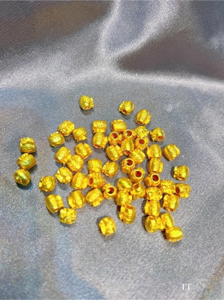 Charm túi tiền vàng 24k 9999 đủ hoá đơn, phiếu bảo hành