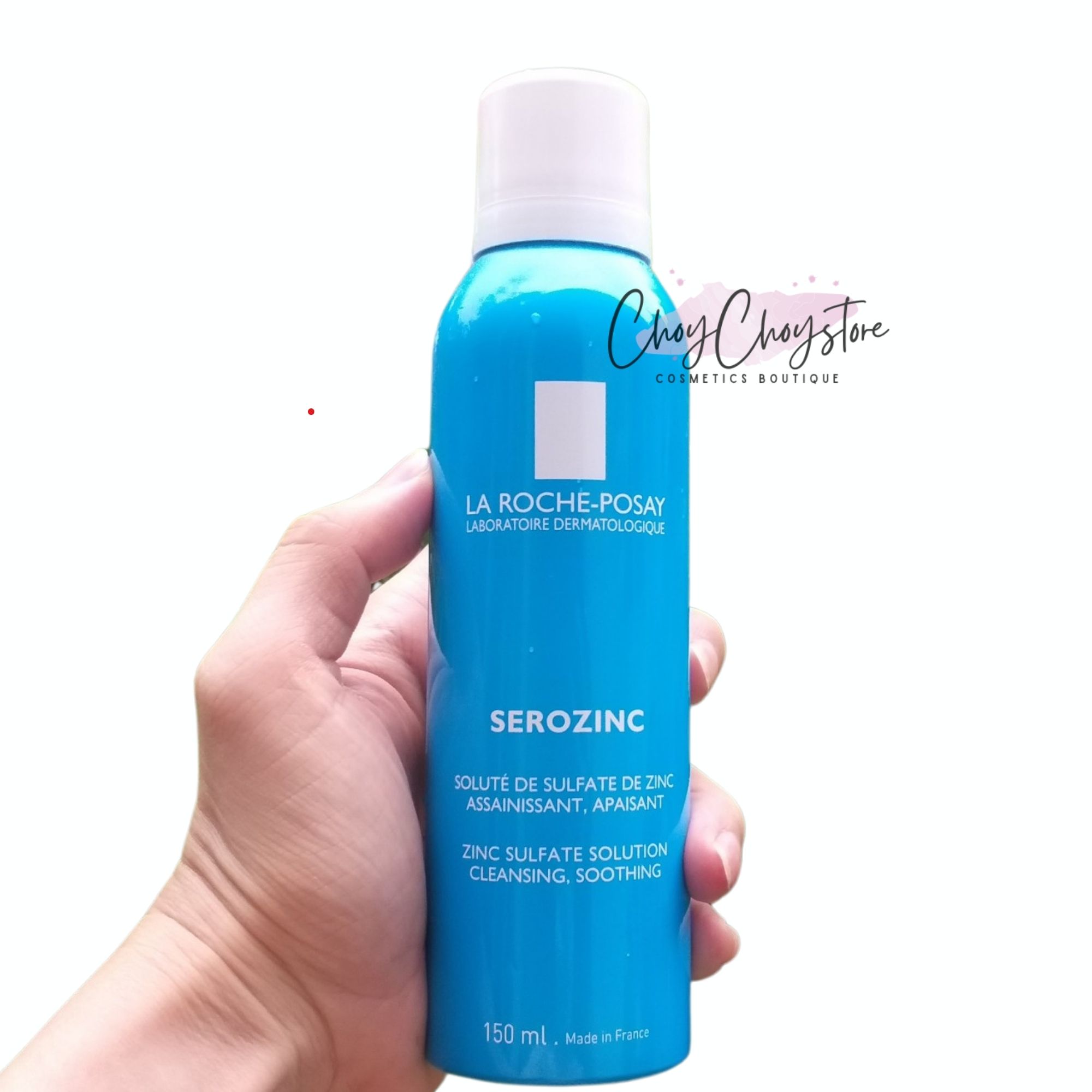 Xịt khoáng La Roche Posay Serozinc 150mL & 300mL - Xịt khoáng giúp chống oxy hóa, giảm sưng viêm, giảm bóng nhờn, tái tạo da