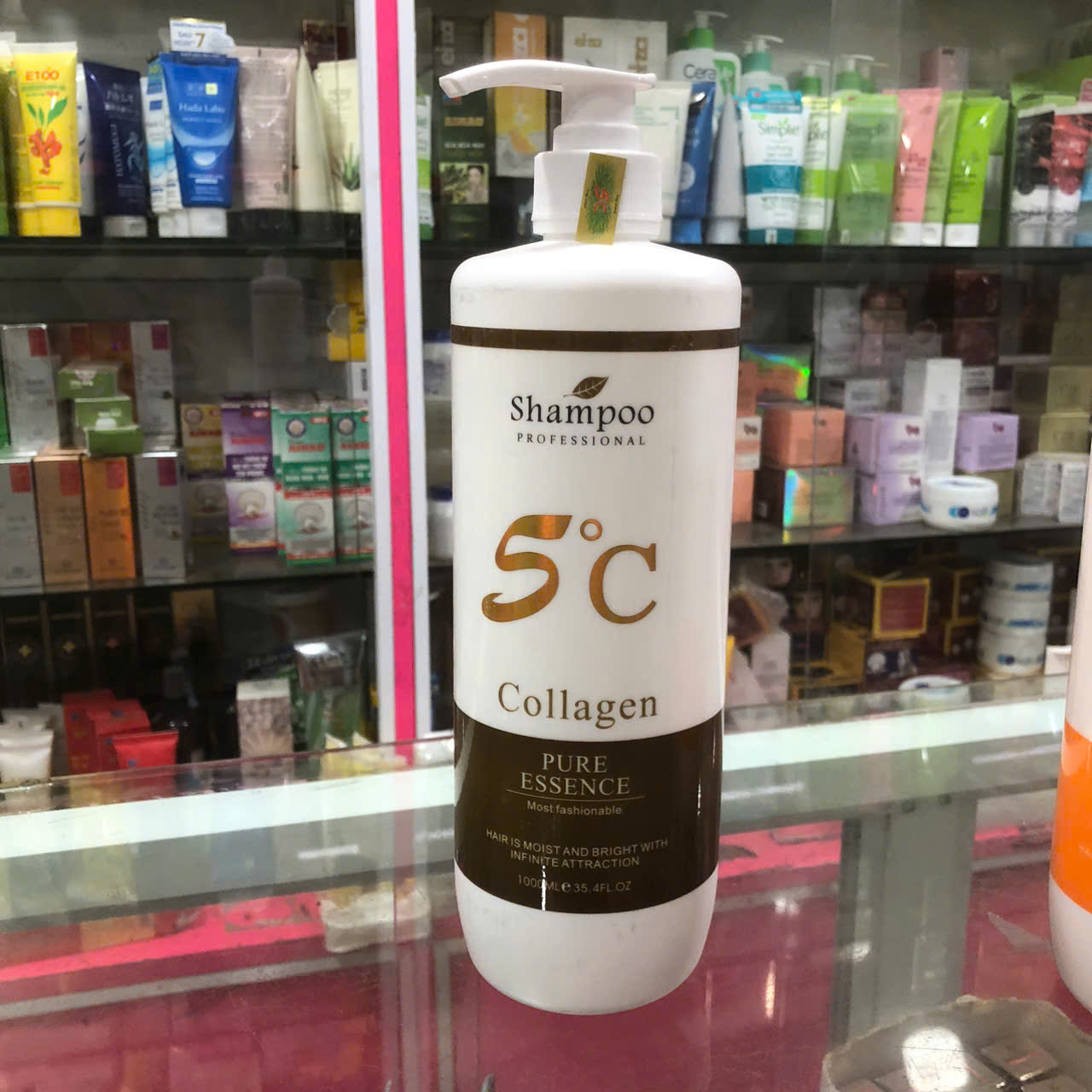 Cặp dầu gội 5C Collagen 1000ml