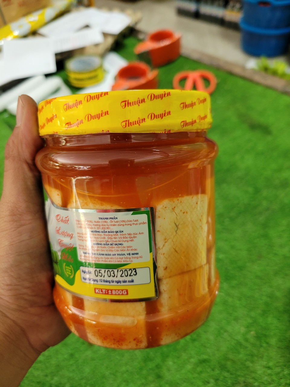 Chao dừa Thuận Duyên 800g Vĩnh Long