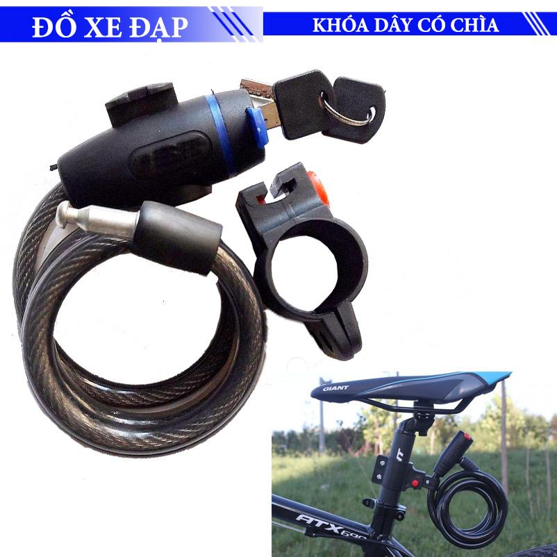 Khóa dây xe đạp chống trộm cao cấp