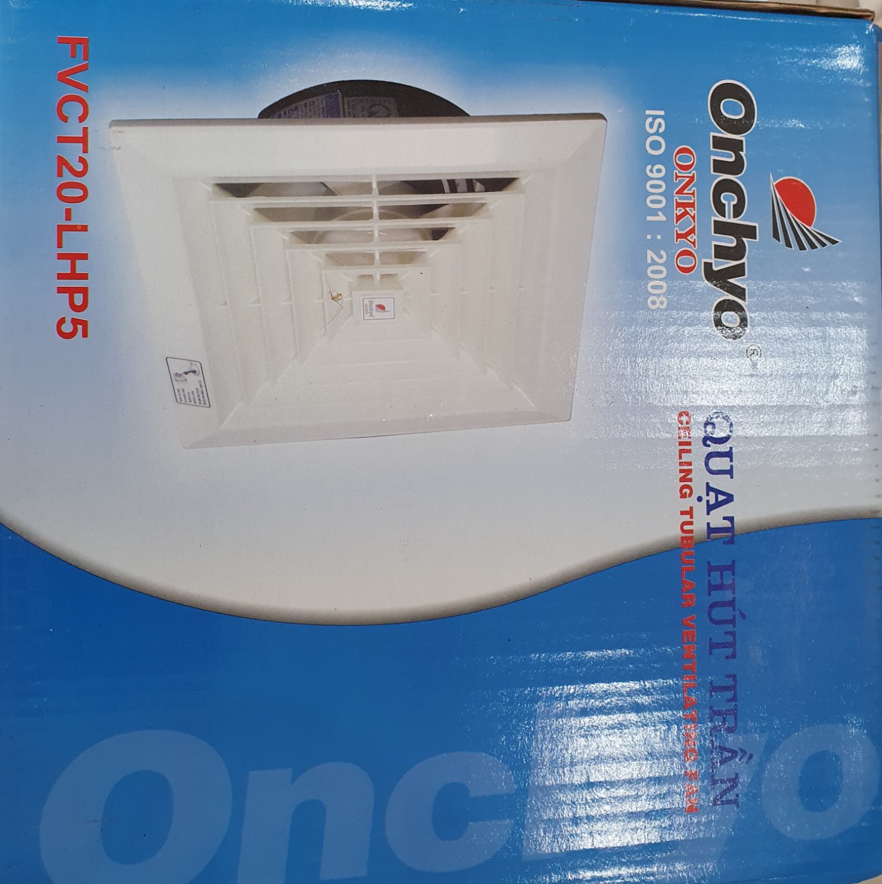 QUẠT THÔNG GIÓ GẮN TRẦN CÓ ỐNG DẪN ONKYO