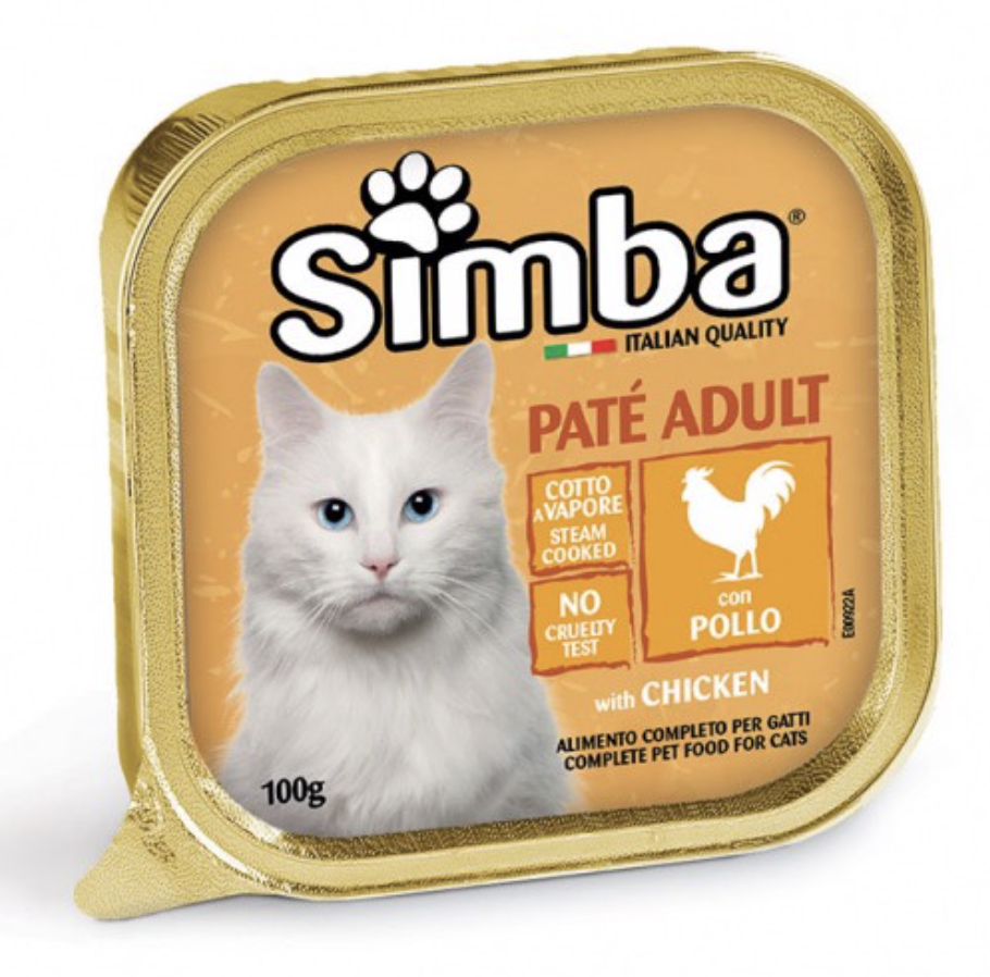 Pate Simba nhập Ý cho mèo các loại