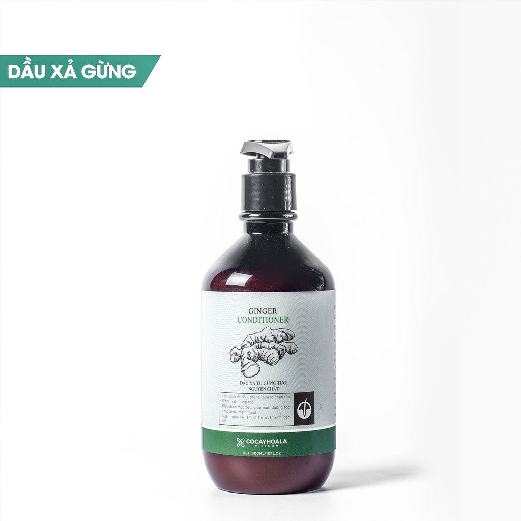 Dầu Xả Gừng Tươi Cocayhoala 300ml