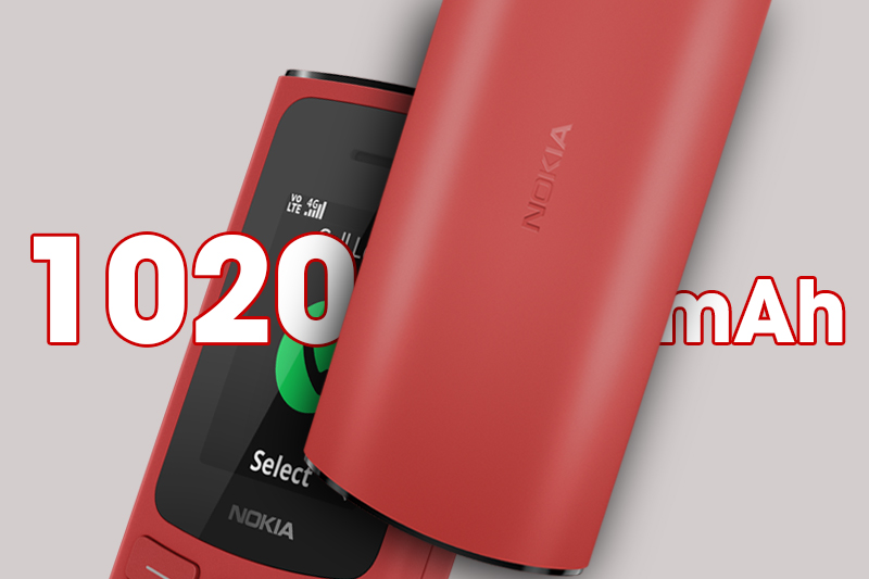 Điện thoại Nokia 105 4G - Danh bạ 2000 số - H&agrave;ng mới 100%