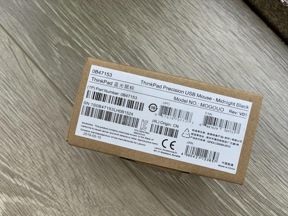 Chuột Không Dây ThinkPad Precision USB Mouse – Black ( MOGOUO)