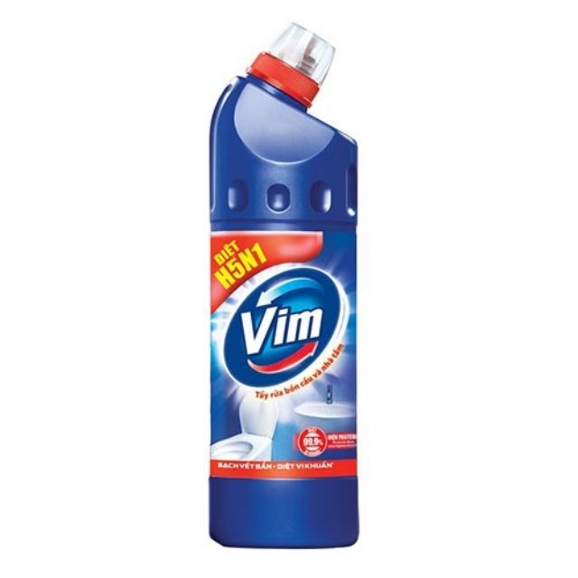 Nước tẩy rửa bồn cầu và nhà tắm vim  900ml