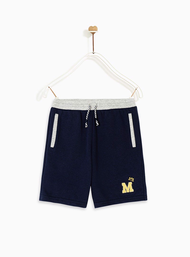 Quần short bé trai Pull-On Embroidery