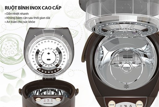 Bình thủy điện 3.5L sunhouse SHD1535C