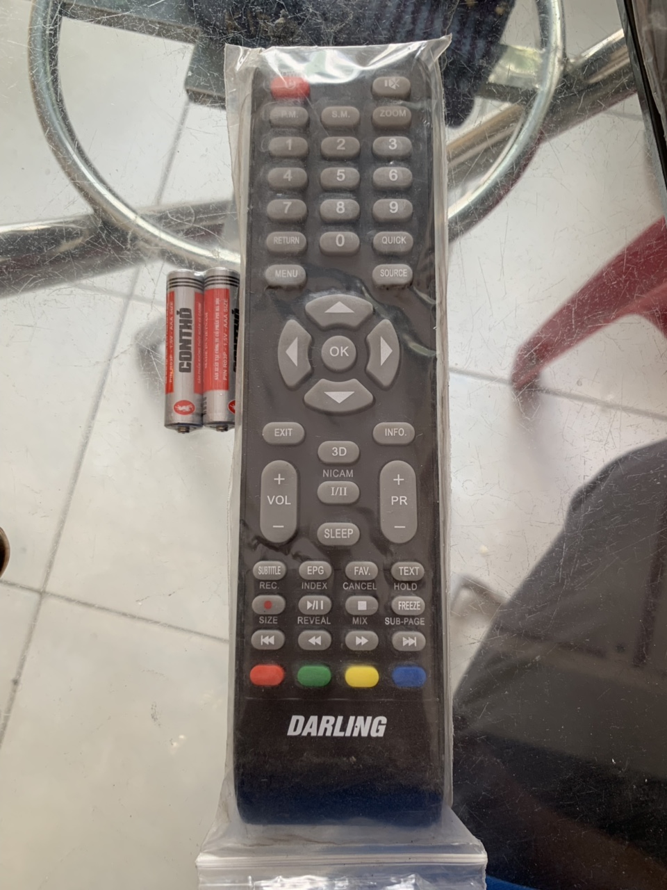 [HCM]Điều Khiển Ti Vi DARLING ( Mẫu F1 )