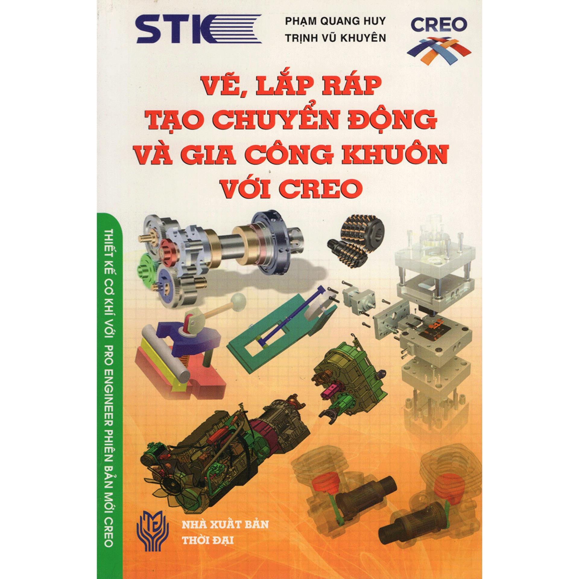 Vẽ lắp ráp tạo chuyển động và gia công khuôn với creo