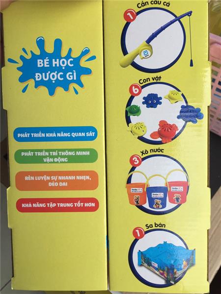 Bộ Đồ Chơi CÂU CÁ Sáng Tạo Similac - Kt: (29 x 25 x 8.5) cm