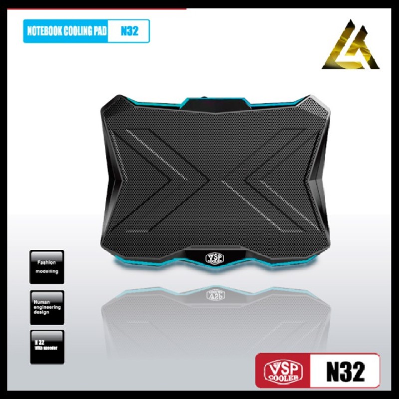 Bảng giá Chân Đế Tản Nhiệt Cho Laptop Vsp Cooler N32 Lt Store Quạt Tản Nhiệt Máy Tính Phong Vũ