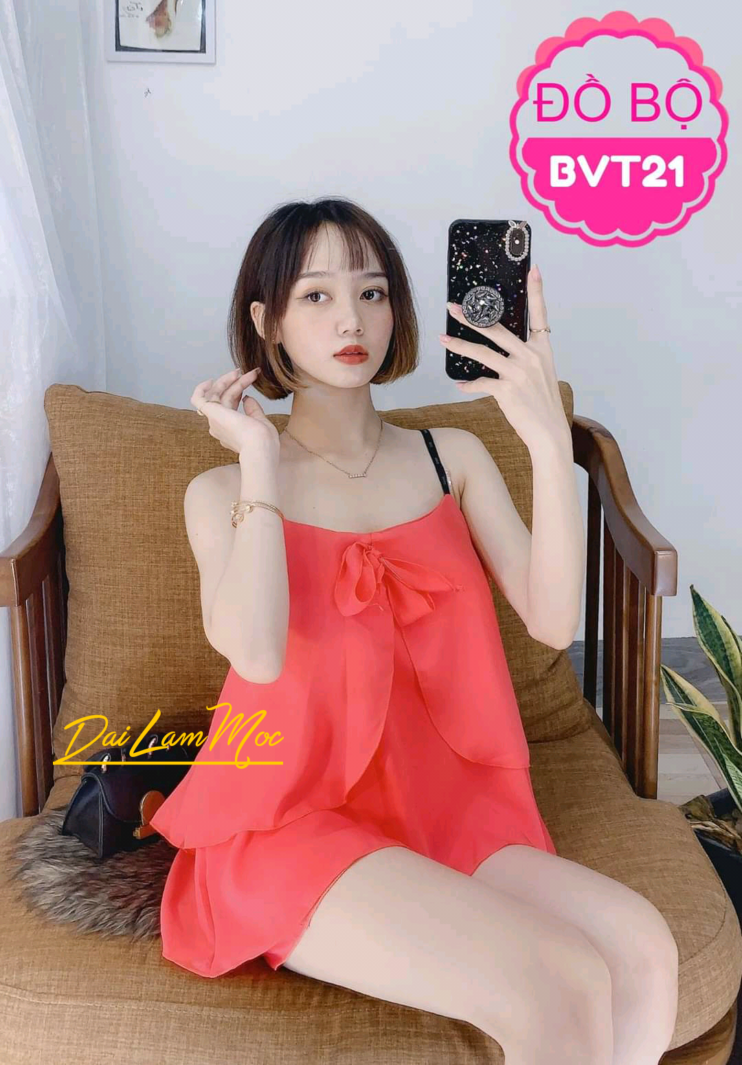 [HCM]Đồ bộ nữ - Đồ bộ mặc nhà nữ - M34