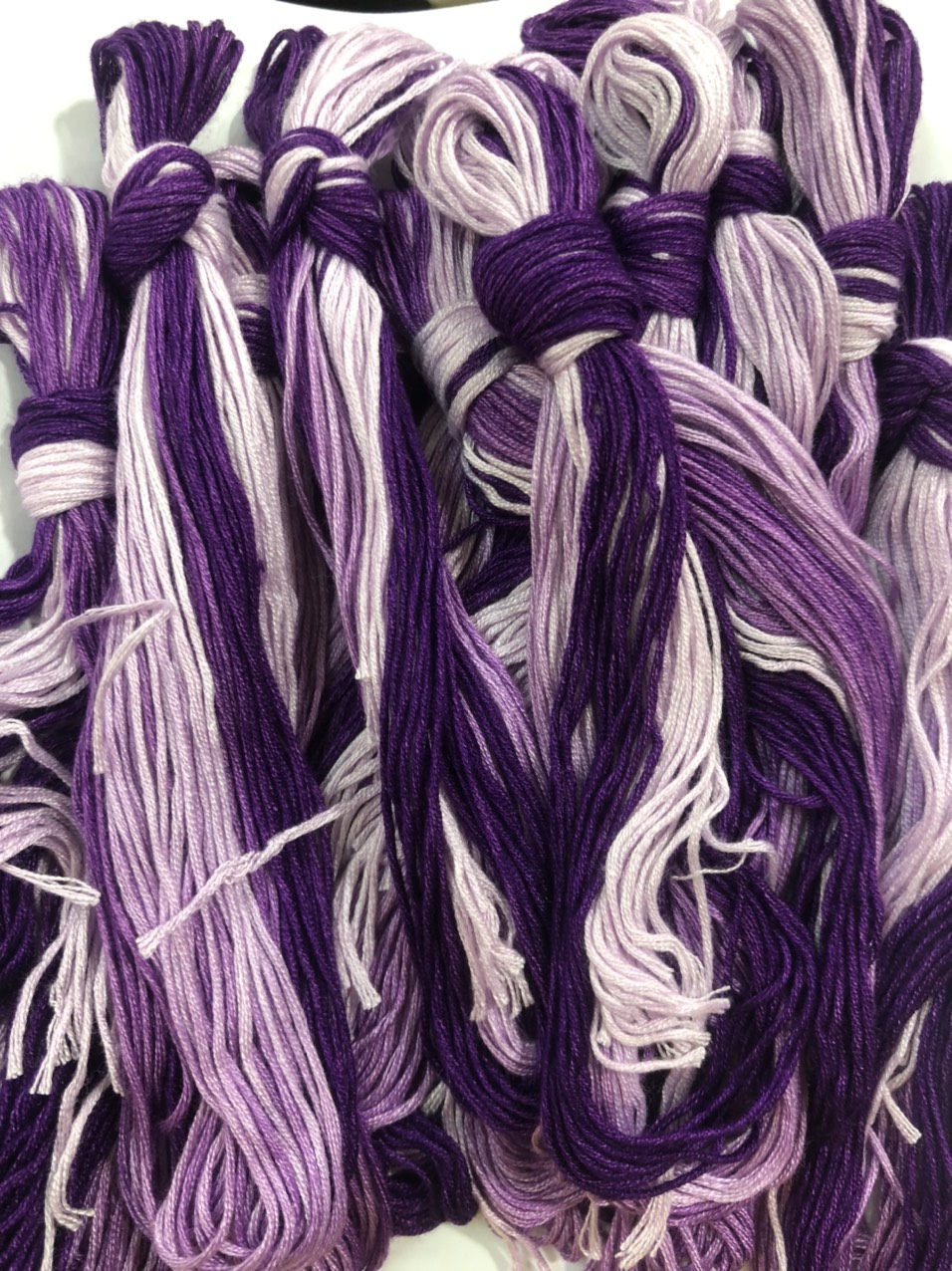 Lẻ - Combo chỉ thêu loang cotton