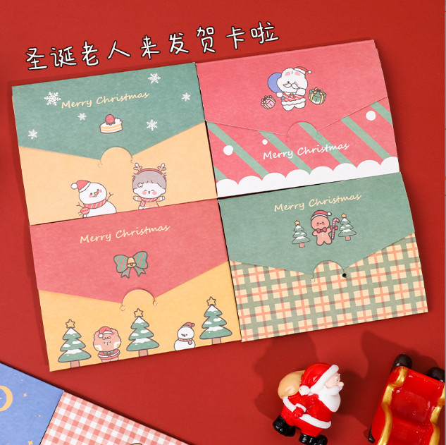 Thiệp giáng sinh, noel mini dễ thương THIEPGIANGSINH03