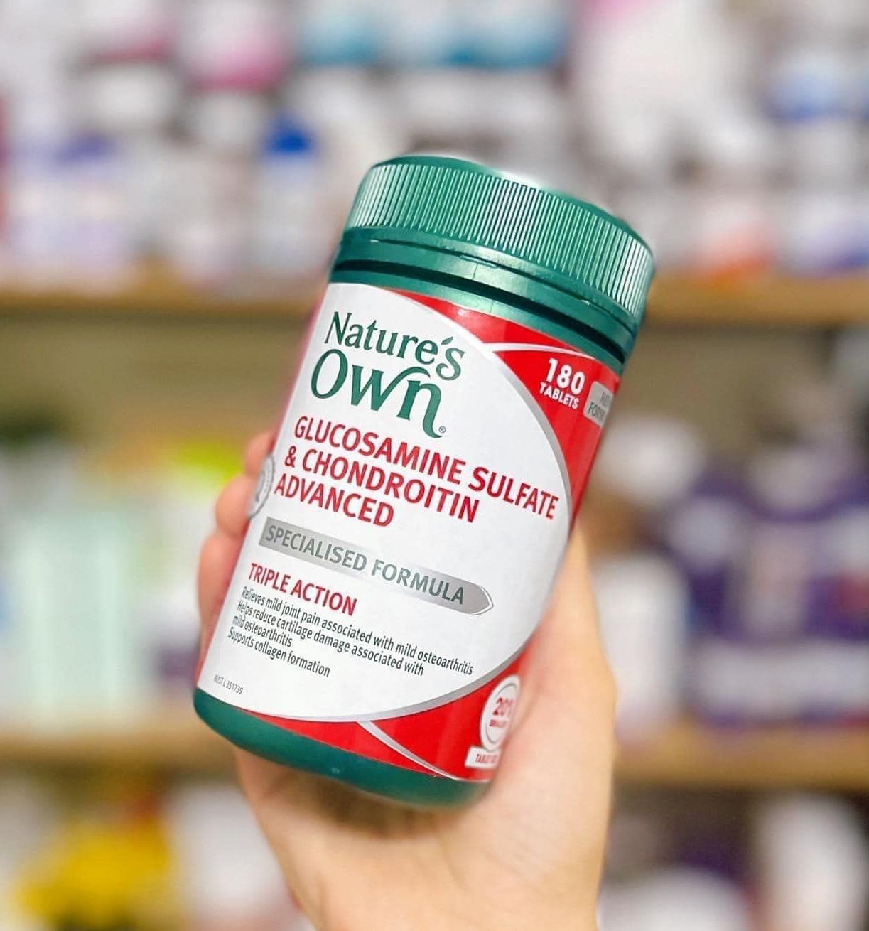 Glucosamin Sulfate With Chondroitin Advanced Nature's Own