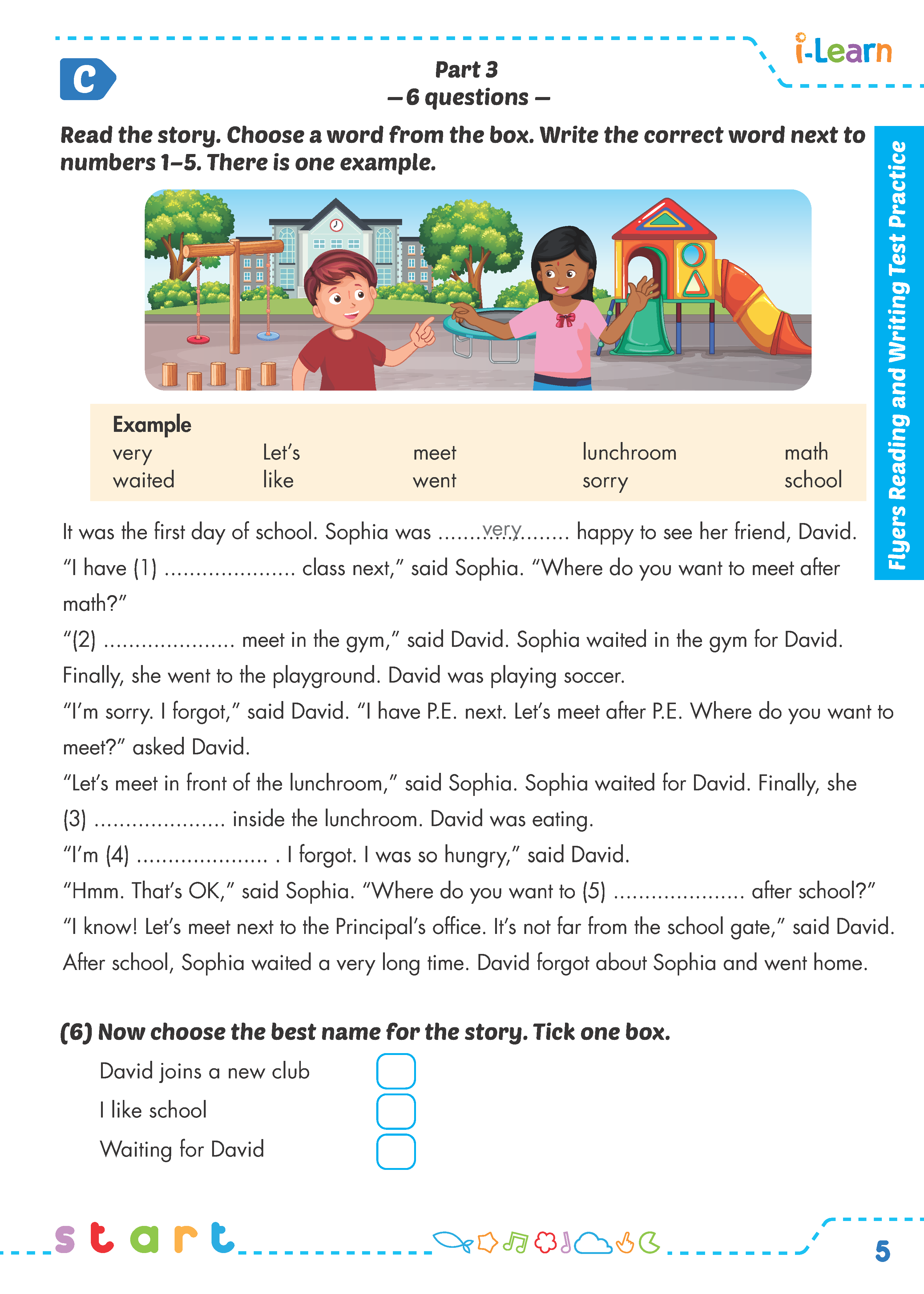 Sách - dtpbooks - i-Learn Smart Start 5 Workbook Special Edition