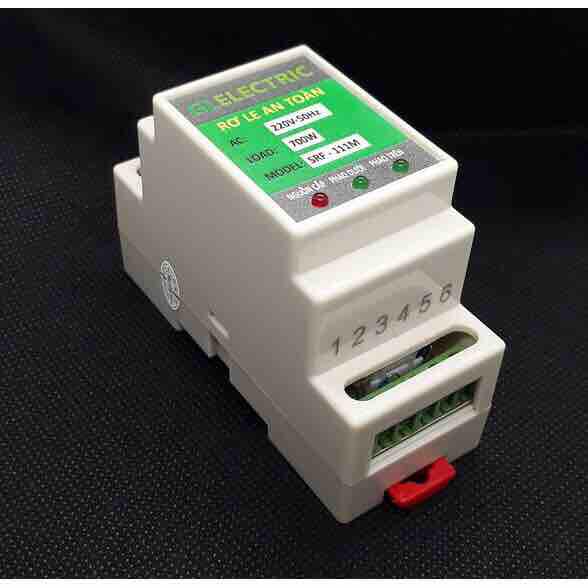 Rơ le an toàn cho phao điện (chuyền nguồn phao thành 12V an toàn) SRF-111M