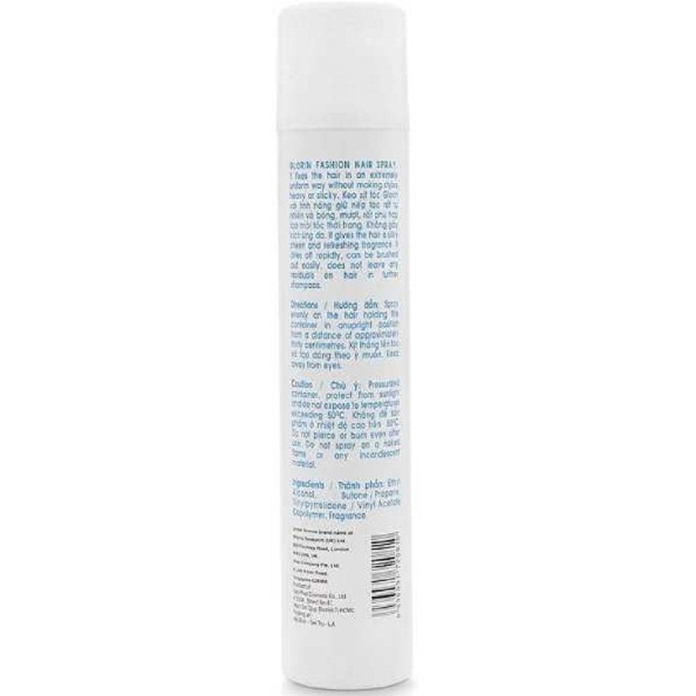 Keo Xịt Tóc Giữ Nếp Mềm Glorin 420Ml