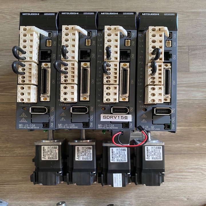 MR-J3-10A FULL Bộ điều khiển Servo+Motor 100W