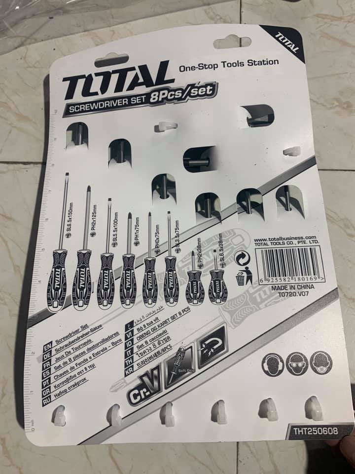 Bộ tua vít 8 cây TOTAL