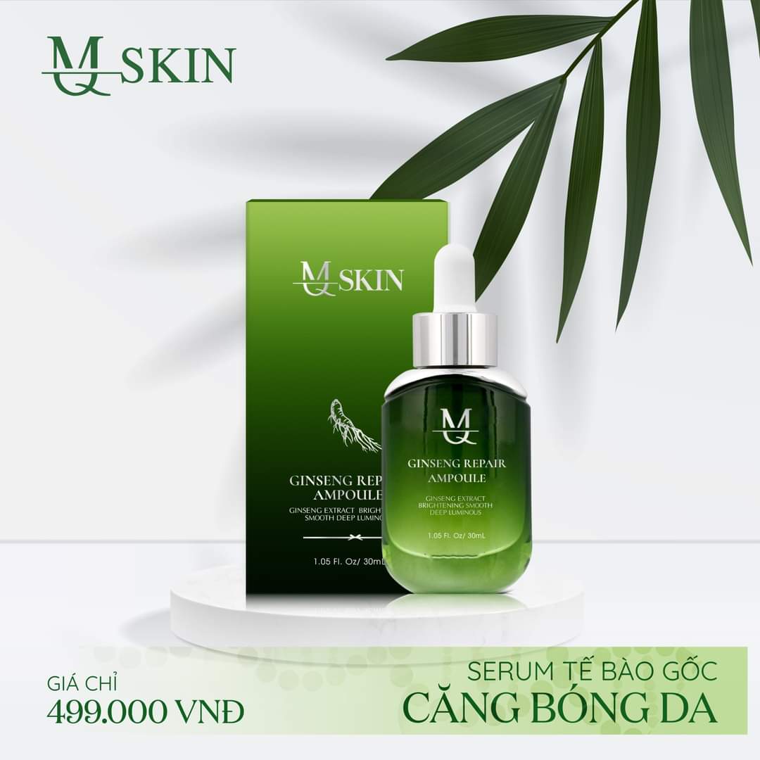 Serum căng bóng da nhân sâm MQ Skin 30ml