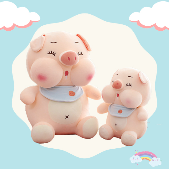 Gấu Bông Heo Mặc Yếm