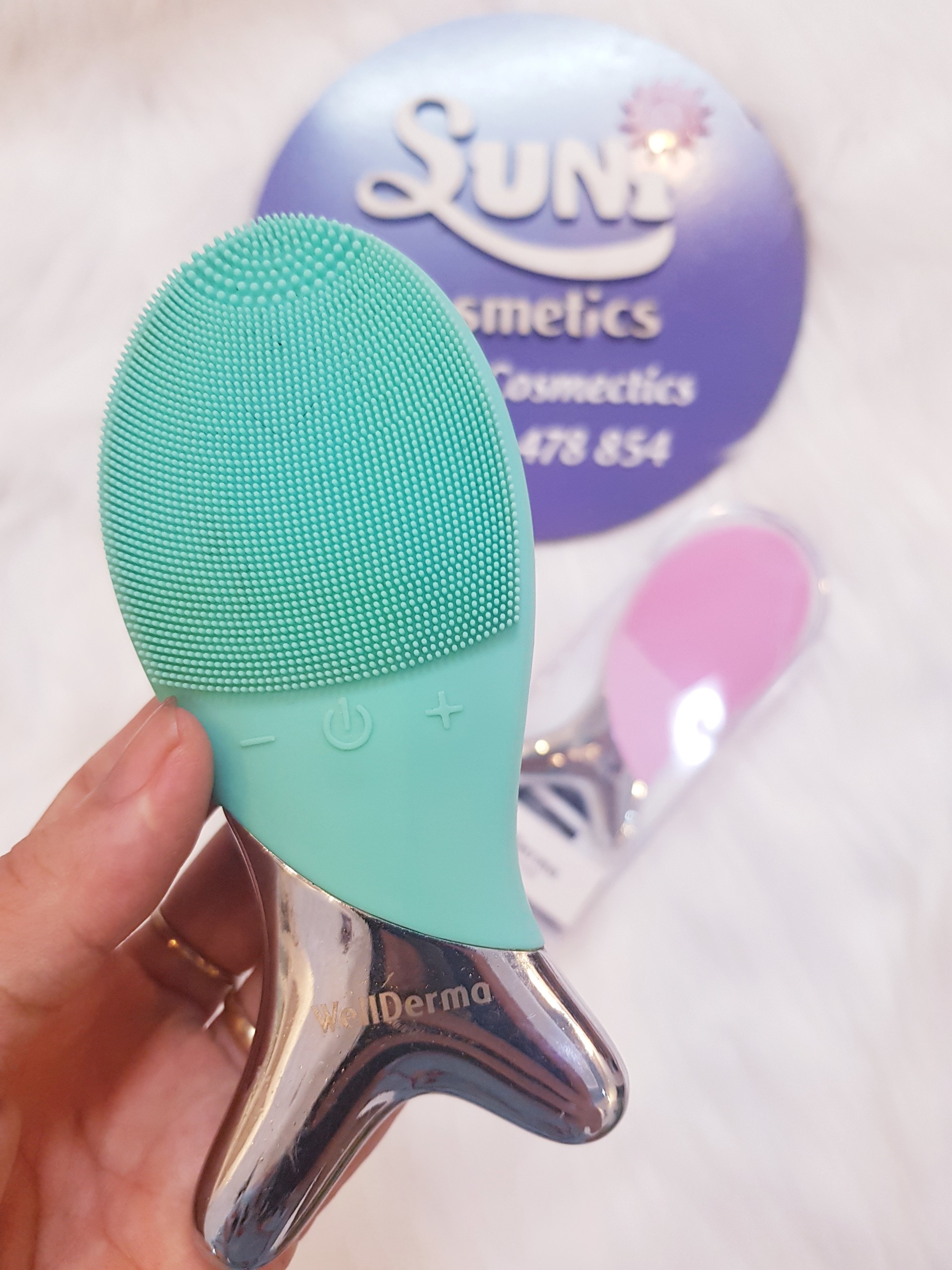 Máy rửa mặt Wellderma Hàn Quốc