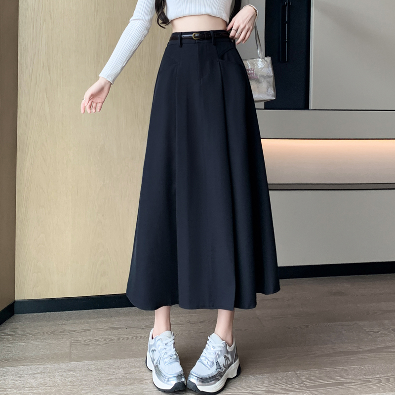 Chân váy xòe dáng dài phong cách Hàn Quốc basic MP188