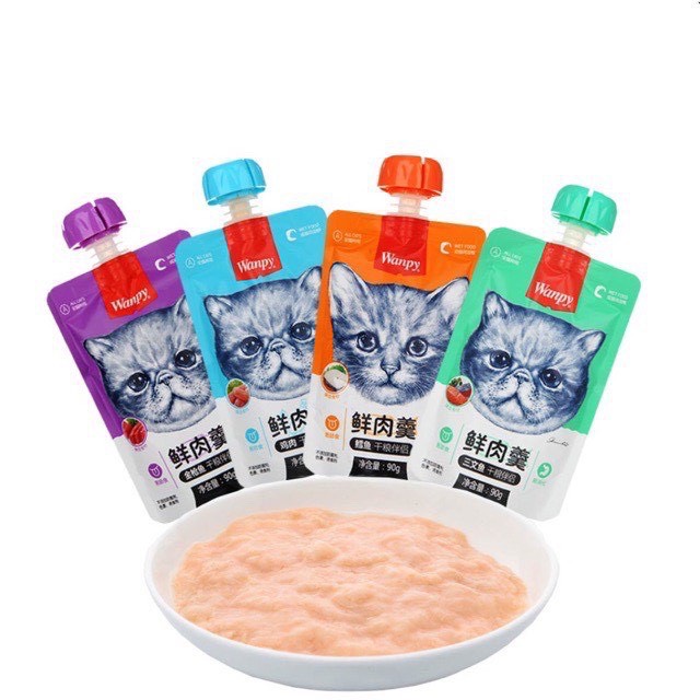 Súp Thưởng Wanpy Tuýp Nắp Vặn 90GR