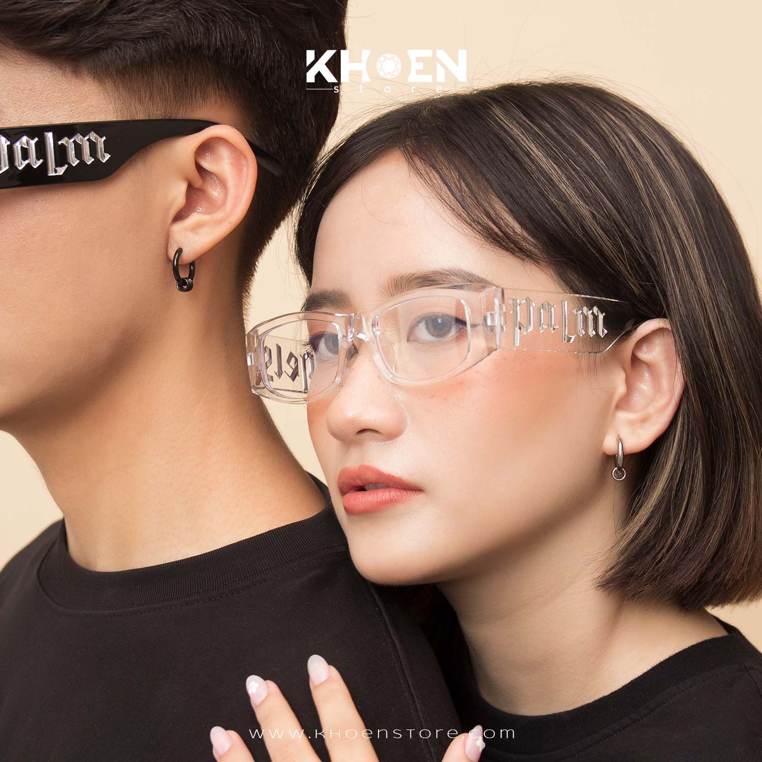 Kính mát thời trang - Kính Palm - Khoen Sttore