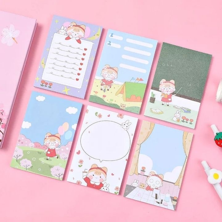 Giấy Nhớ Giấy Ghi Nhớ Giấy Note Giấy Check List 50 tờ Nhiều Mẫu Cute Dễ Thương